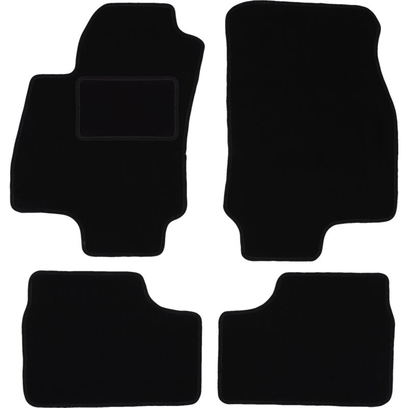 foto del prodotto tappetini in velluto nero per opel astra g berlina, station wagon, hatchback 1998 2009 