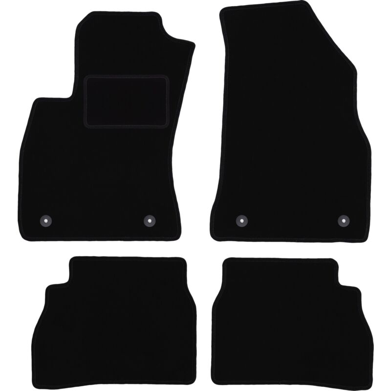 foto del prodotto tappetini in velluto nero per opel combo d 0 2011 2018 