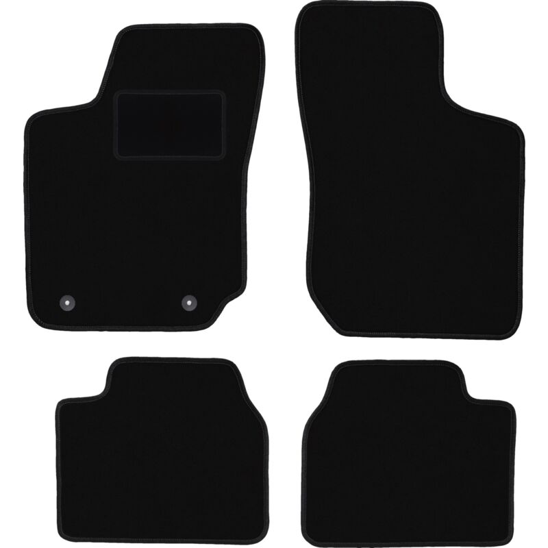 foto del prodotto tappetini in velluto nero per opel corsa b hatchback 1993 2001 