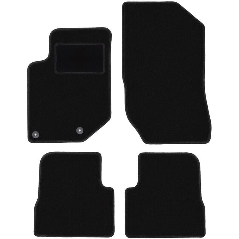foto del prodotto tappetini in velluto nero per opel corsa f hatchback 2019 