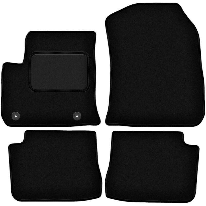 foto del prodotto tappetini in velluto nero per opel e corsa f hatchback 2019 