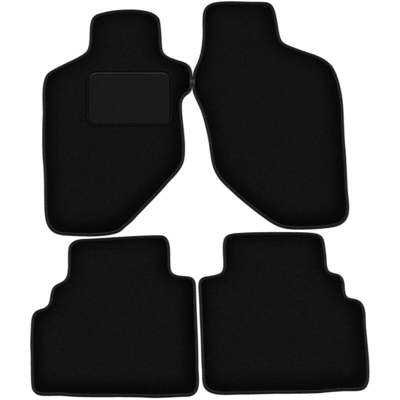 foto del prodotto tappetini in velluto nero per opel frontera b 3 porte 1998 2006 