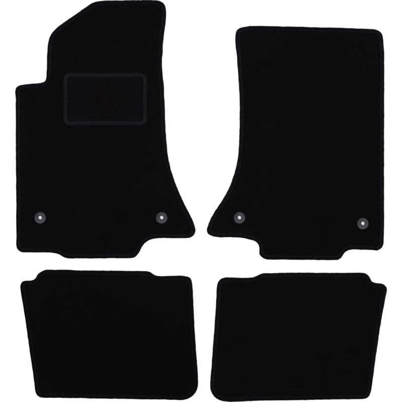 foto del prodotto tappetini in velluto nero per opel omega b berlina, station wagon 1994 2003 