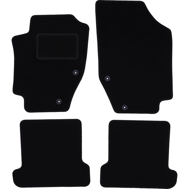 foto del prodotto tappetini in velluto nero per peugeot 307cc cabrio 2003 2008 