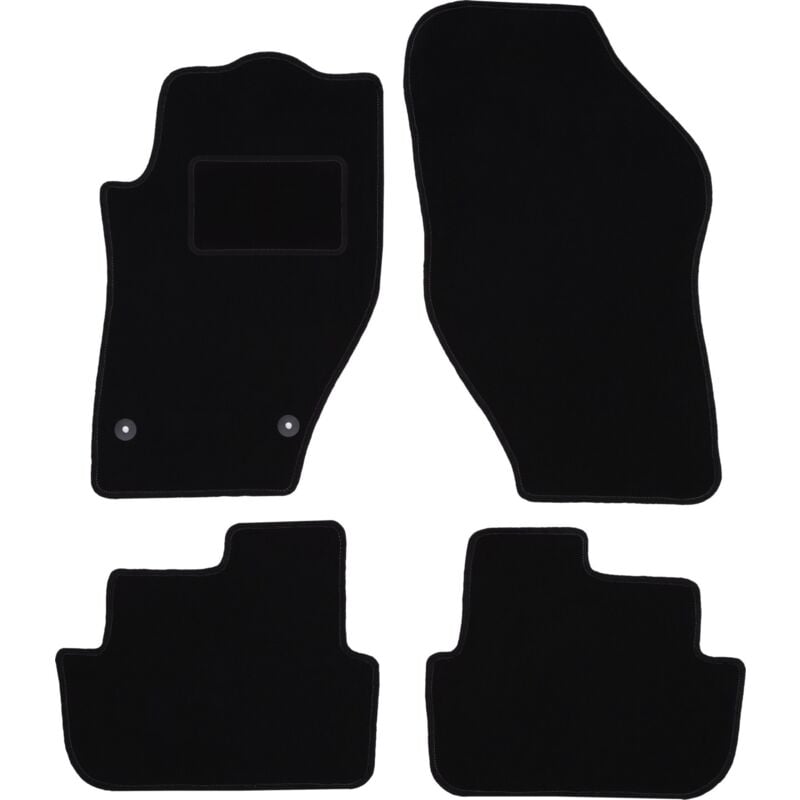foto del prodotto tappetini in velluto nero per peugeot 308 cc cabrio 2007 2013 