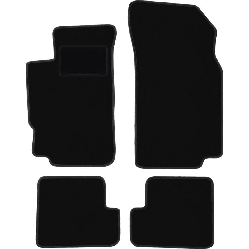 foto del prodotto tappetini in velluto nero per peugeot 406 coup 1995 2004 