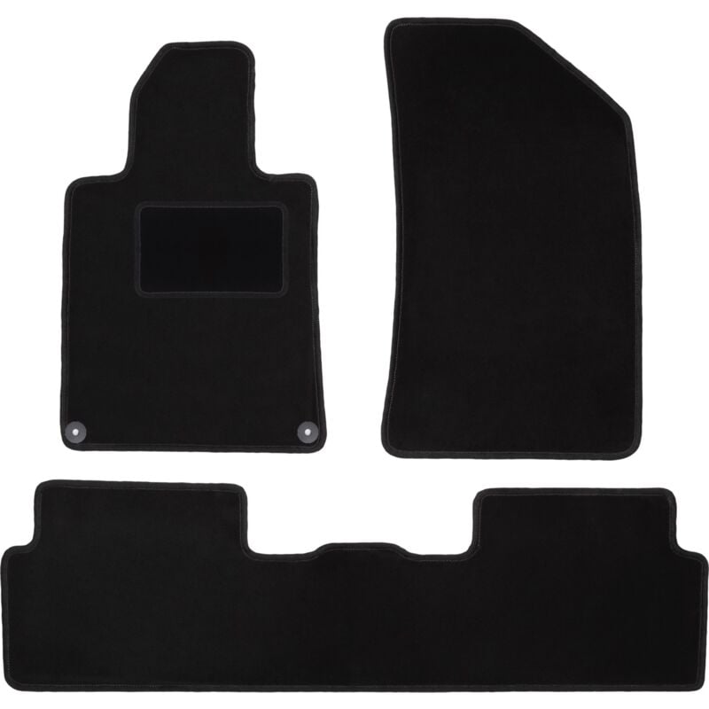 foto del prodotto tappetini in velluto nero per peugeot 508 i berlina, station wagon, sw, rxh 2010 2018 