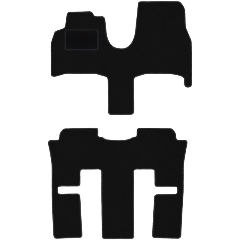 foto del prodotto tappetini in velluto nero per peugeot 807 7 posti 2002 2014 