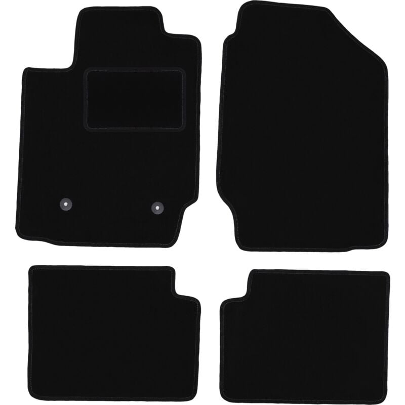 foto del prodotto tappetini in velluto nero per pontiac vibe hatchback 2003 2008 