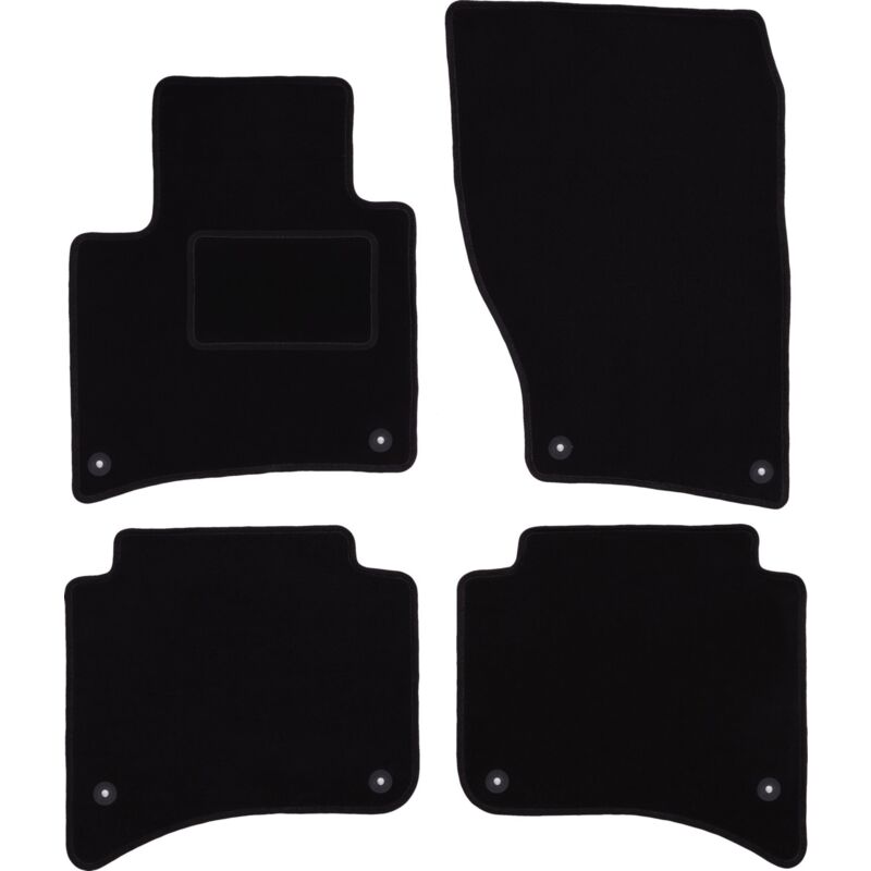 foto del prodotto tappetini in velluto nero per porsche cayenne ii suv 2010 