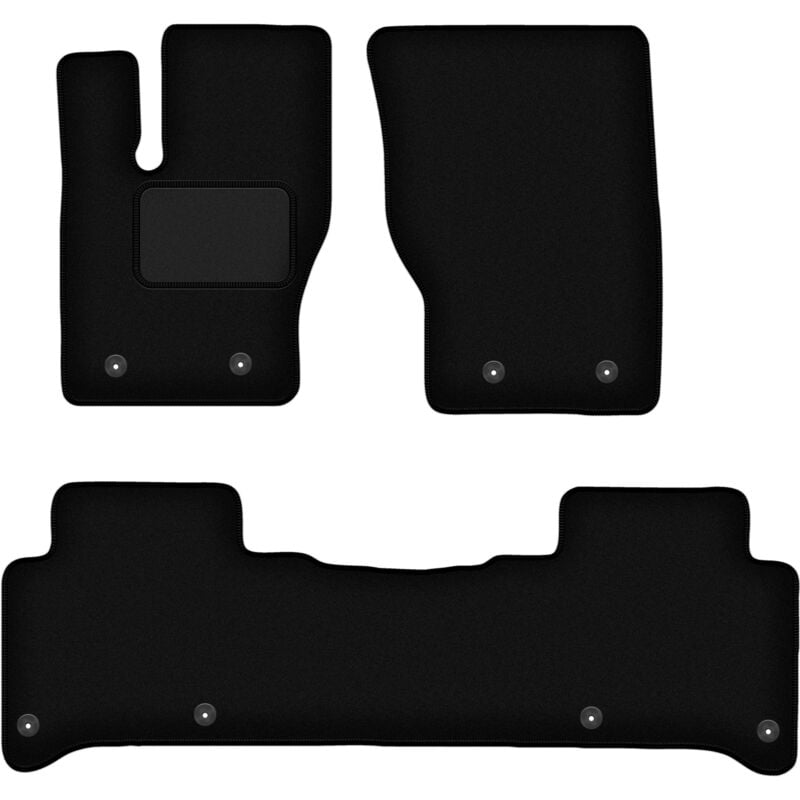 foto del prodotto tappetini in velluto nero per range rover sport ii suv 2013 