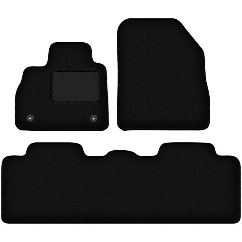foto del prodotto tappetini in velluto nero per renault espace v monovolume 2015 