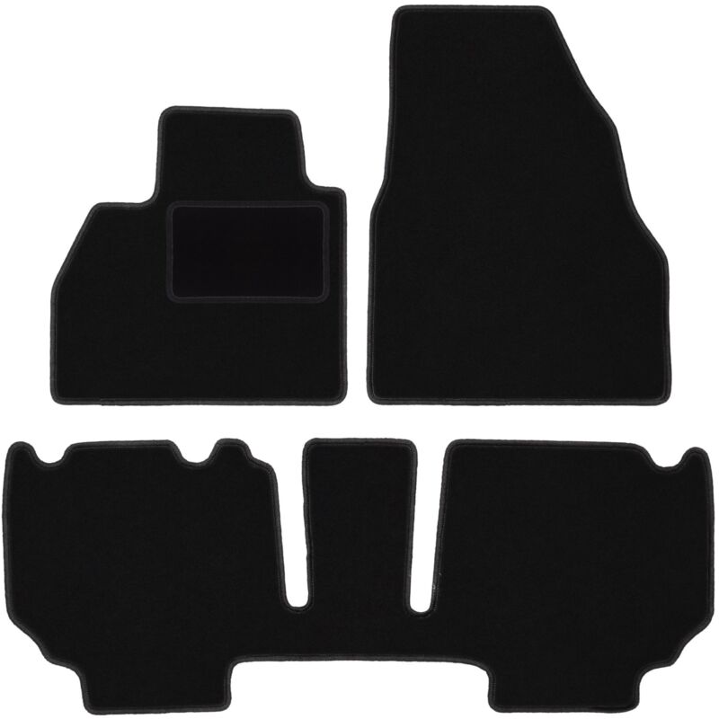 foto del prodotto tappetini in velluto nero per renault kangoo ii kombivan 2013 