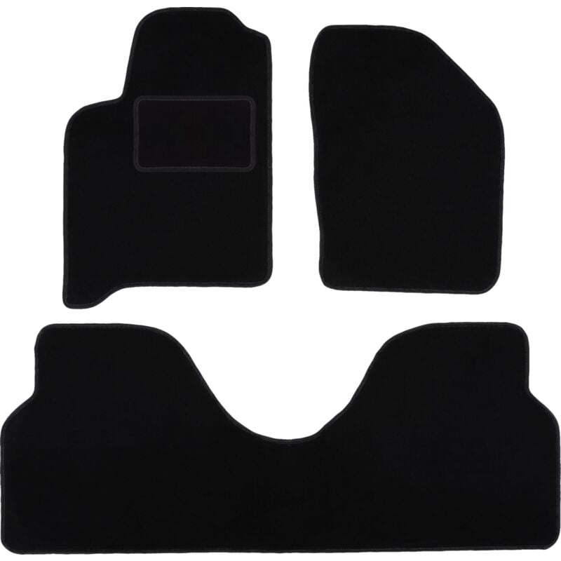 foto del prodotto tappetini in velluto nero per renault scenic i monovolume 1996 2003 