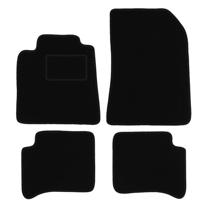 foto del prodotto tappetini in velluto nero per renault vel satis liftback, hatchback 2001 2010 