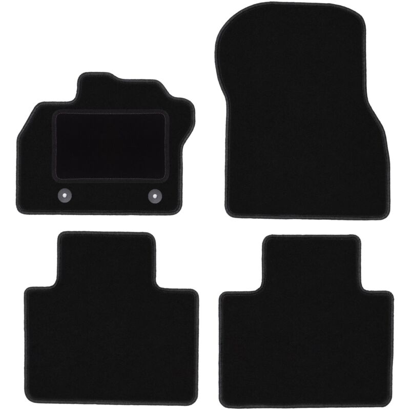 foto del prodotto tappetini in velluto nero per renault zoe ii hatchback 2018 