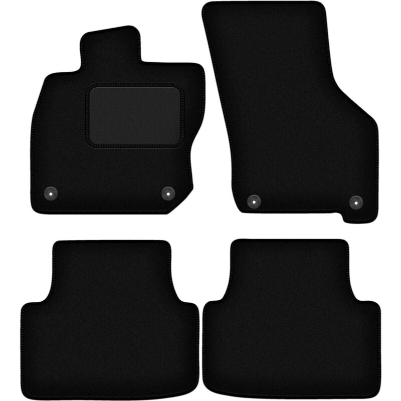 foto del prodotto tappetini in velluto nero per skoda audi a3 8y mhev 0 2020 
