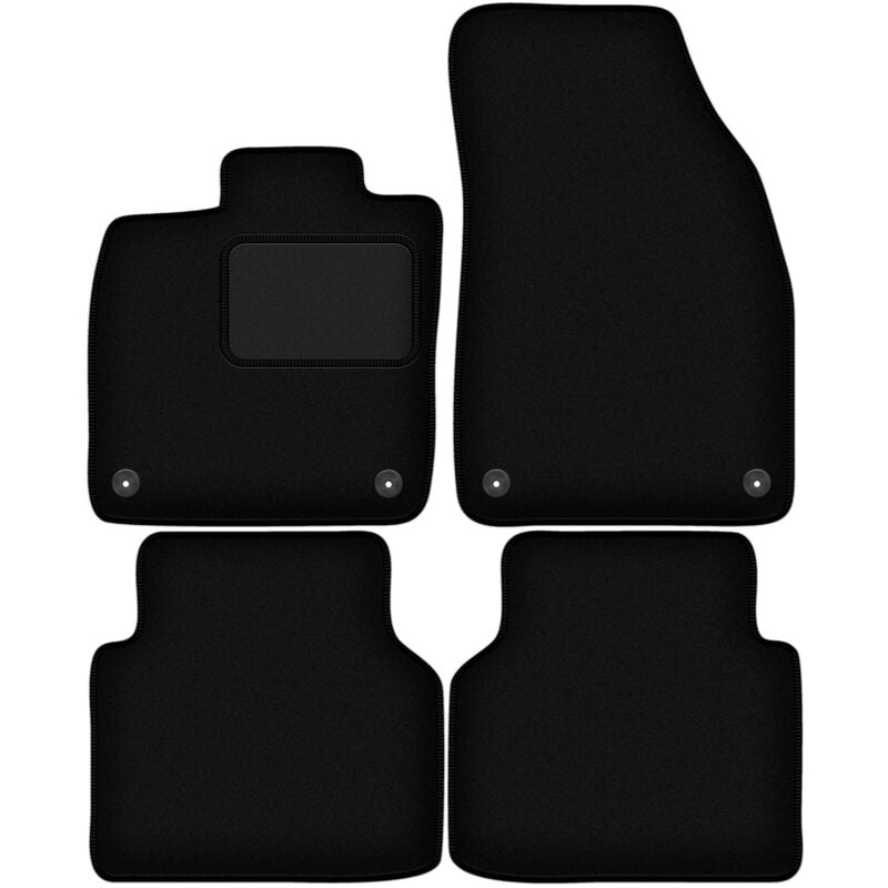 foto del prodotto tappetini in velluto nero per skoda enyaq iv suv 2020 