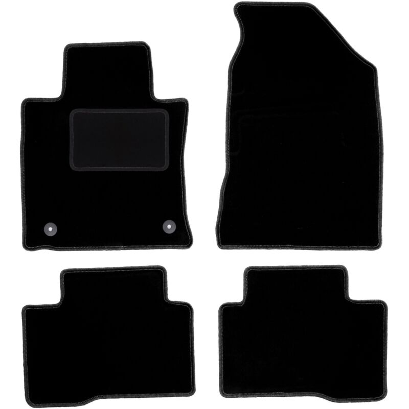 foto del prodotto tappetini in velluto nero per ssangyong tivoli suv 2015 