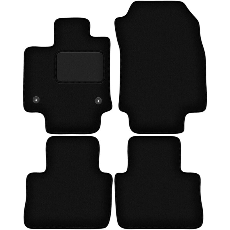 foto del prodotto tappetini in velluto nero per suzuki across suv 2020 