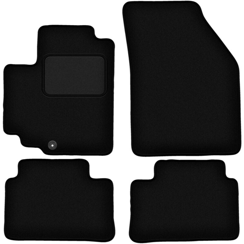 foto del prodotto tappetini in velluto nero per suzuki alto viii hatchback 2009 2015 