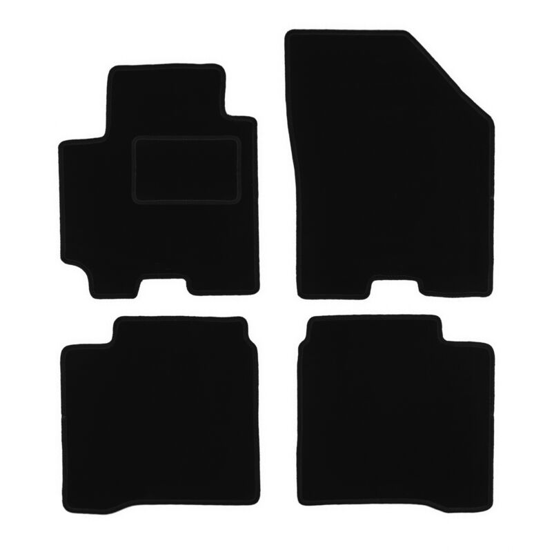 foto del prodotto tappetini in velluto nero per suzuki baleno ii hatchback 2015 