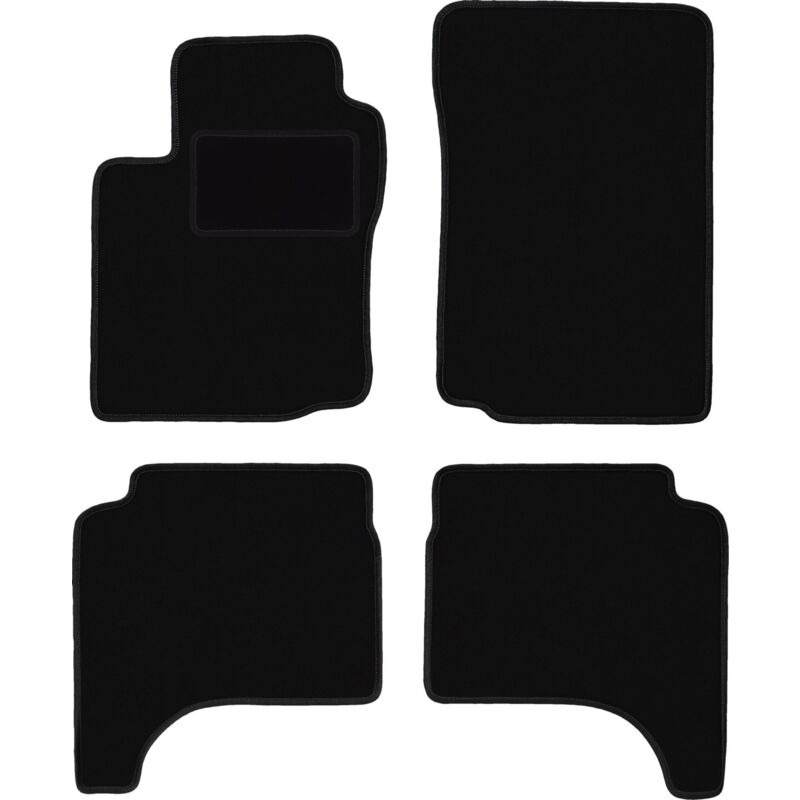 foto del prodotto tappetini in velluto nero per suzuki grand vitara i 5 porte 1998 2005 