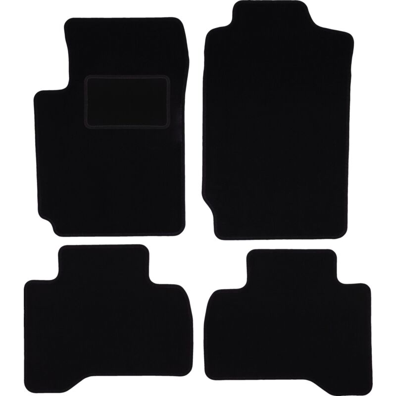 foto del prodotto tappetini in velluto nero per suzuki grand vitara ii 3 porte 2005 2014 