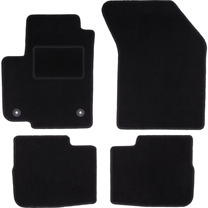 foto del prodotto tappetini in velluto nero per suzuki swift iv hatchback 2005 2010 