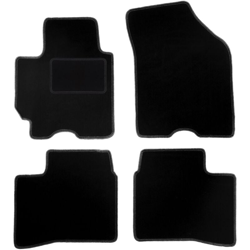 foto del prodotto tappetini in velluto nero per suzuki swift v hatchback 2017 