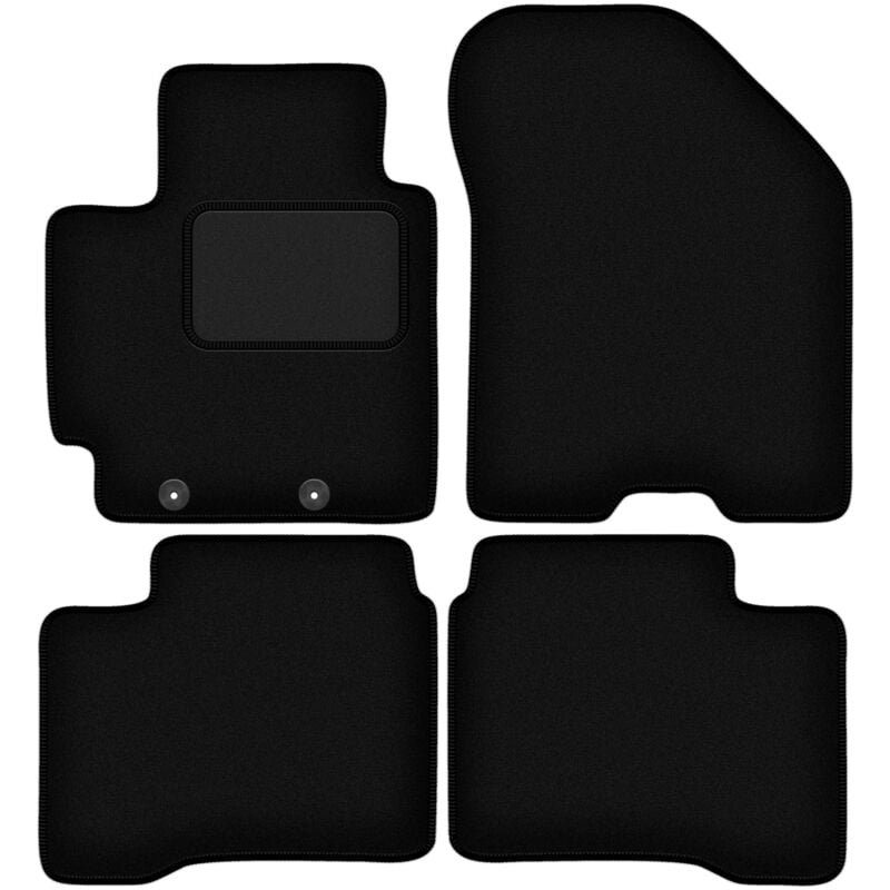 foto del prodotto tappetini in velluto nero per suzuki swift vi hatchback 2017 