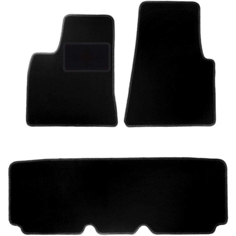 foto del prodotto tappetini in velluto nero per tesla si berlina 2012 2016 