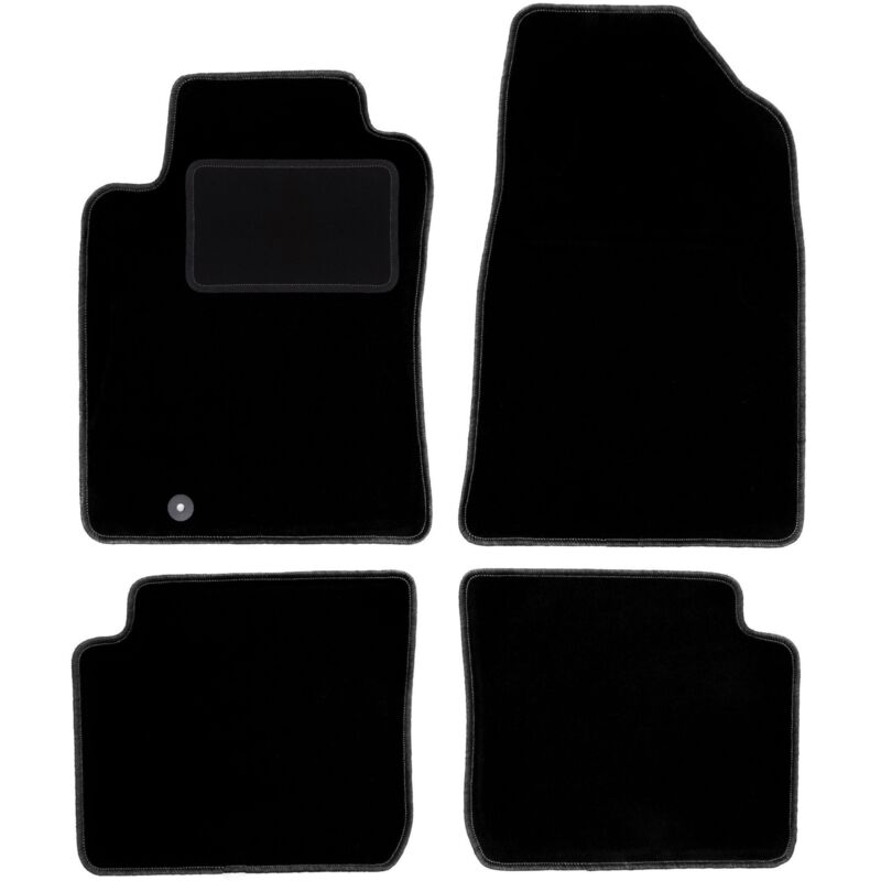 foto del prodotto tappetini in velluto nero per toyota camry iv berlina 1994 1998 