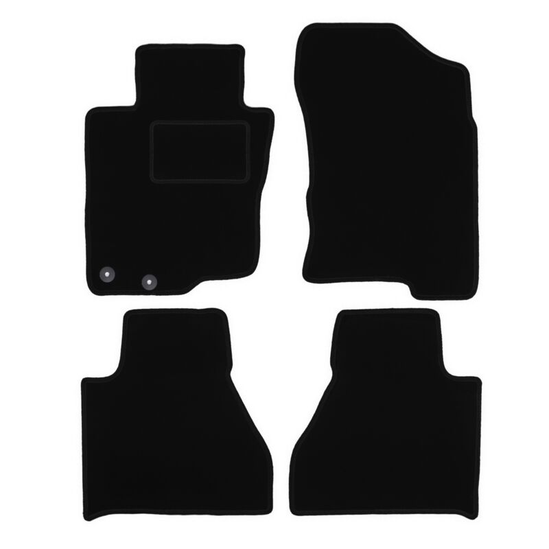 foto del prodotto tappetini in velluto nero per toyota hilux viii pick up 2015 