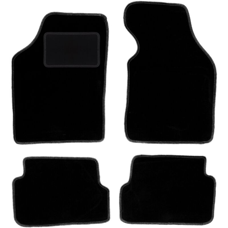 foto del prodotto tappetini in velluto nero per toyota rav4 ii fl 3 porte 2003 2005 