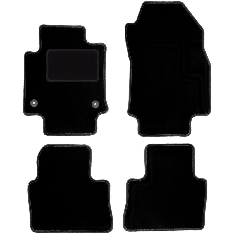 foto del prodotto tappetini in velluto nero per toyota rav4 v suv 2019 