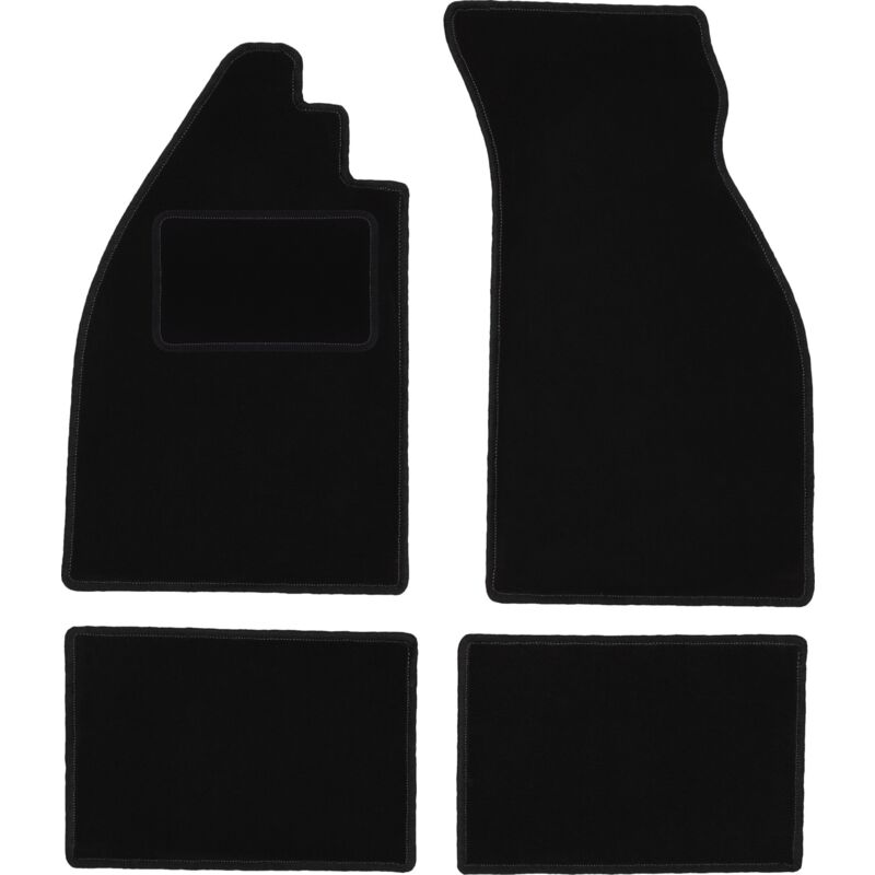 foto del prodotto tappetini in velluto nero per volkswagen maggiolino 0 1938 2003 