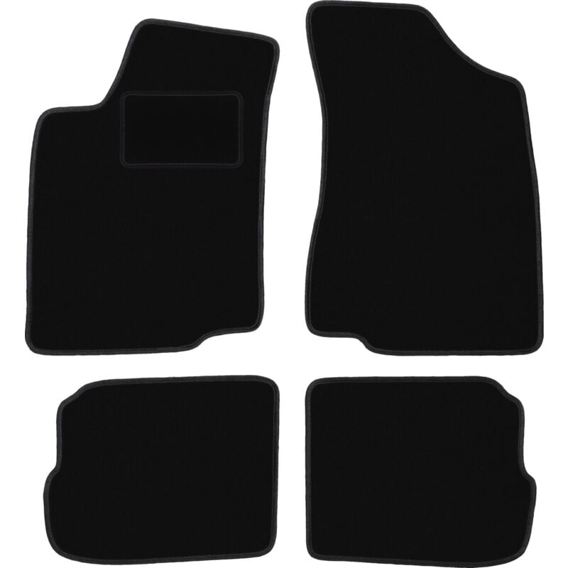 foto del prodotto tappetini in velluto nero per volkswagen passat b4 station wagon, berlina 1993 1997 