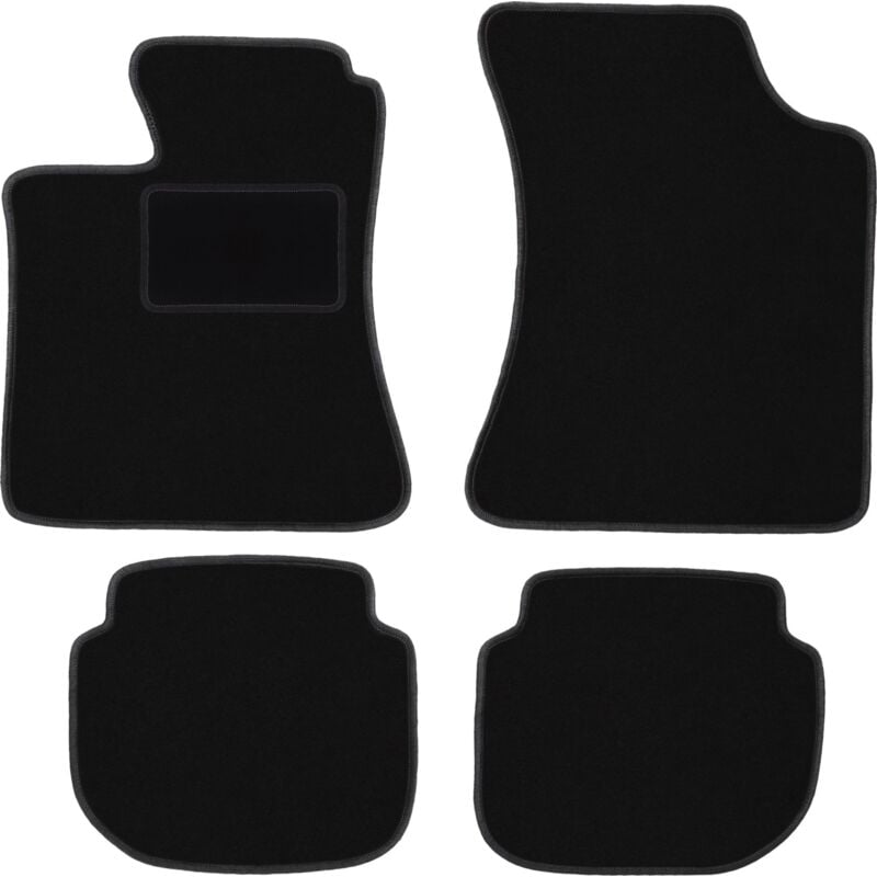 foto del prodotto tappetini in velluto nero per volvo 440 460 berlina 1988 1996 