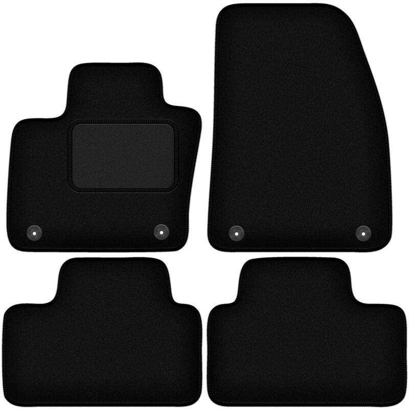 foto del prodotto tappetini in velluto nero per volvo c40 hatchback 2021 