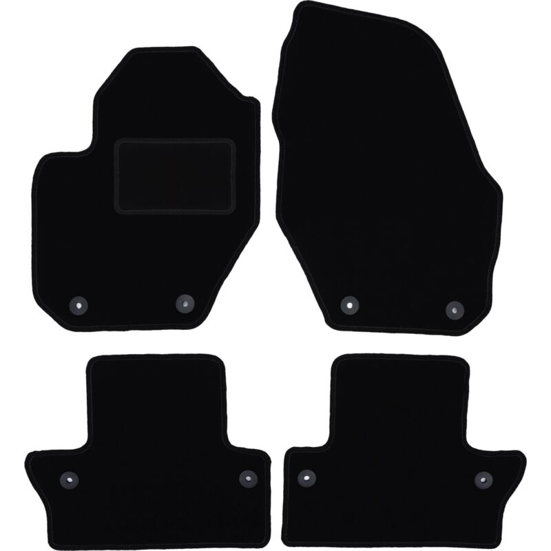 foto del prodotto tappetini in velluto nero per volvo s60 ii berlina 2010 