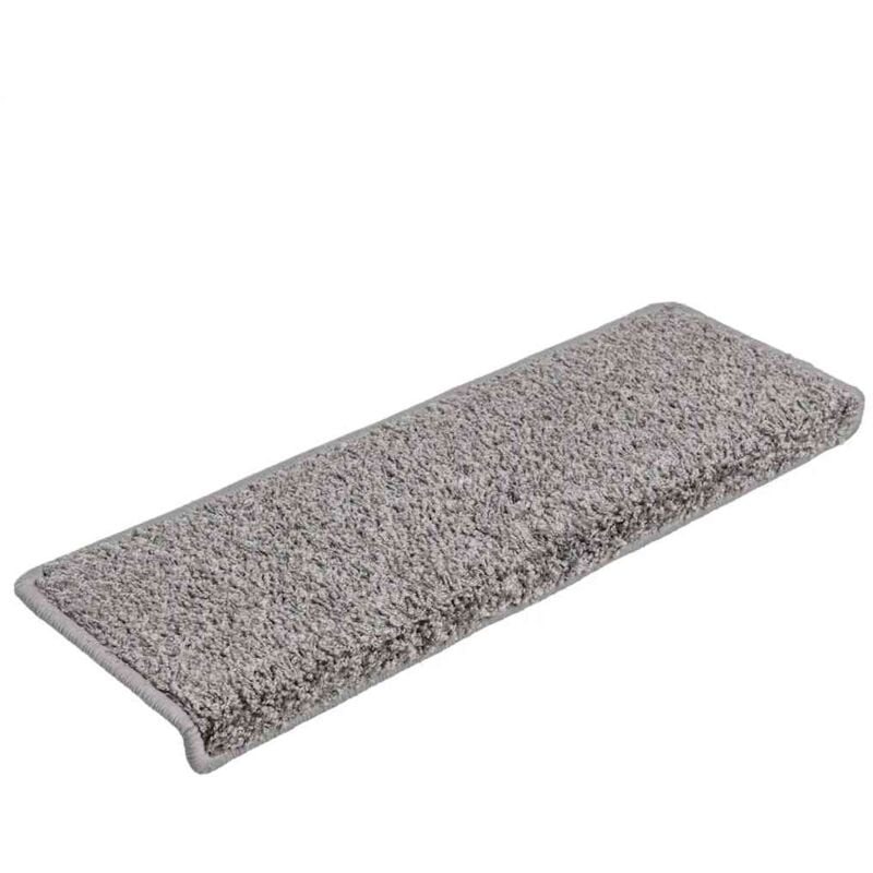 foto del prodotto tappetini per scale 30 pz 65x21x4 cm grigi vidaxl