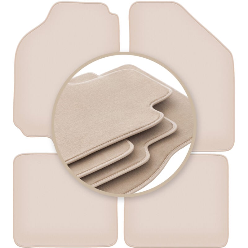 foto del prodotto tappetini premium beige per fiat marea weekend station wagon 1995 2001