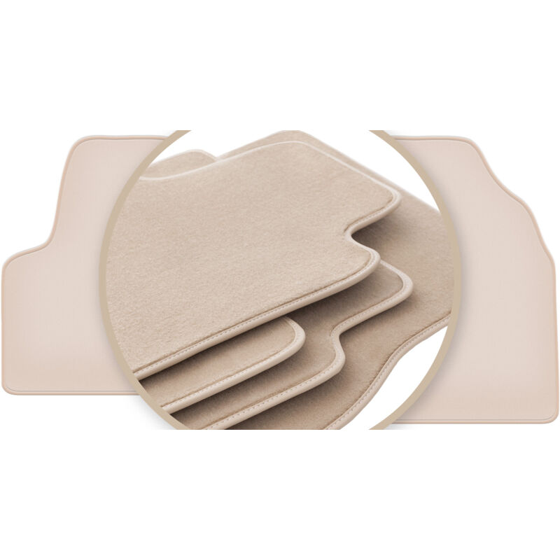 foto del prodotto tappetini premium beige per: fiat scudo i furgone consegna 1994-2006