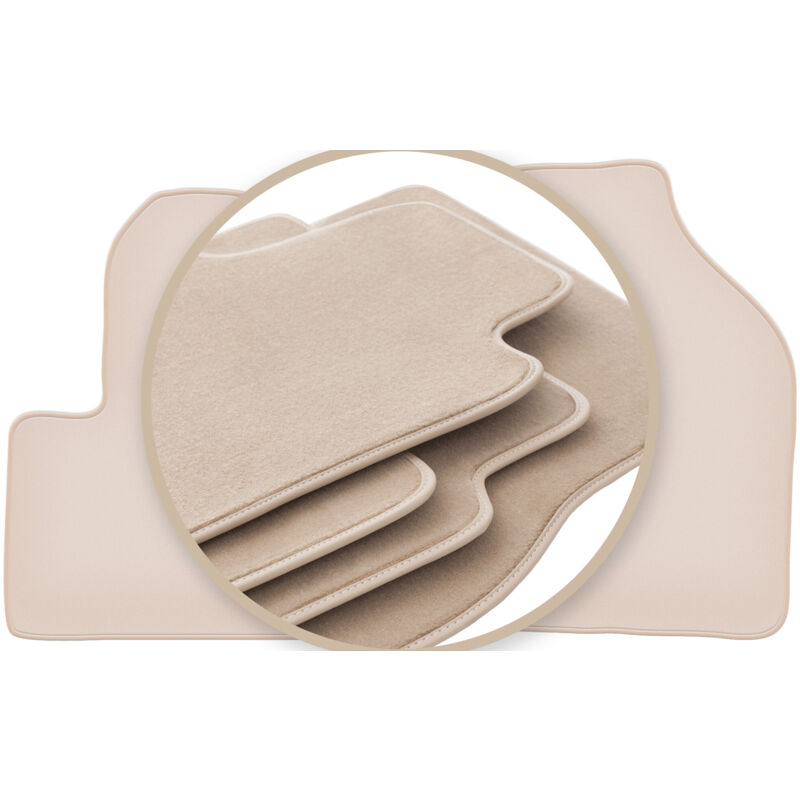 foto del prodotto tappetini premium beige per: ford tourneo connect kombivan 2003-2012