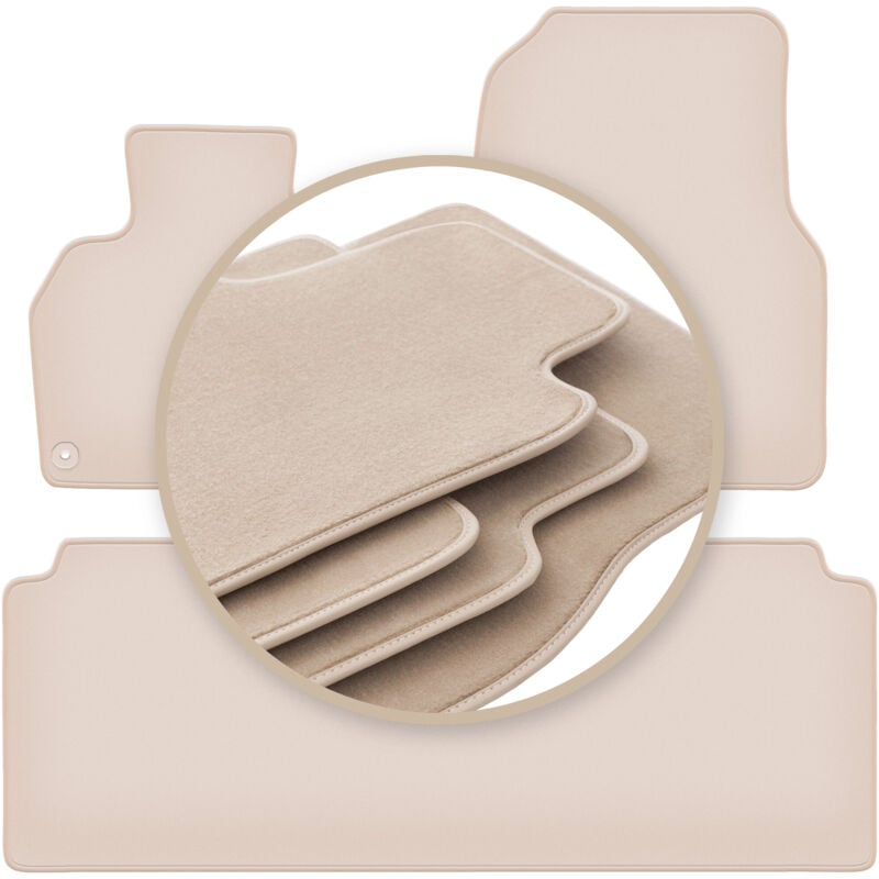 foto del prodotto tappetini premium beige per renault grand espace iv monovolume 2002 2014
