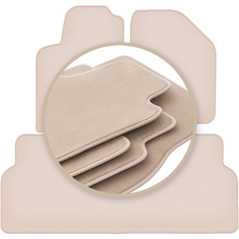 foto del prodotto tappetini premium beige per renault scenic i monovolume 1996 2003