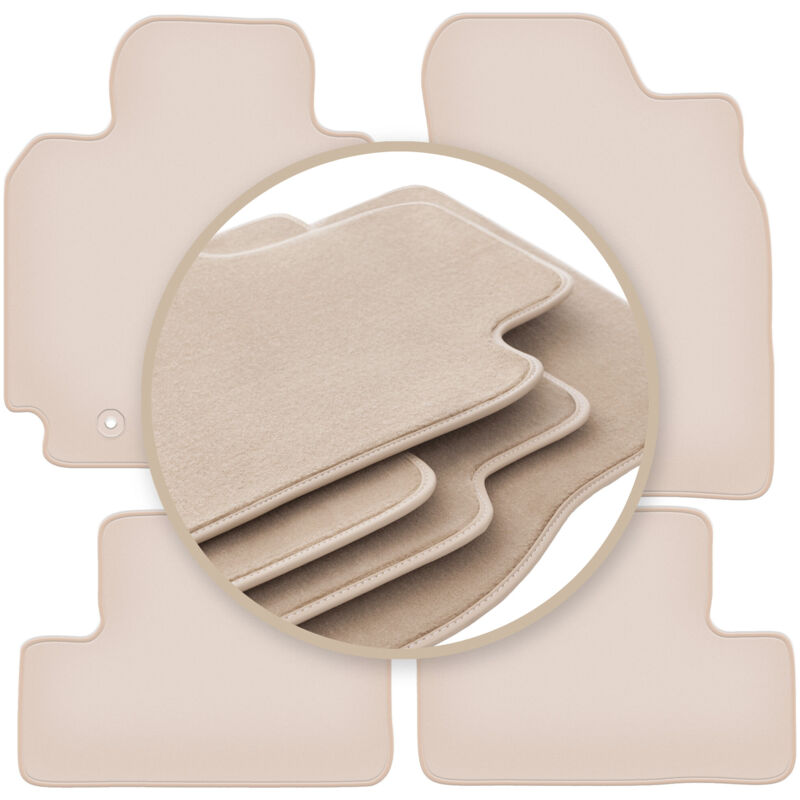 foto del prodotto tappetini premium beige per toyota rav4 ii suv 5 porte 2000 2003