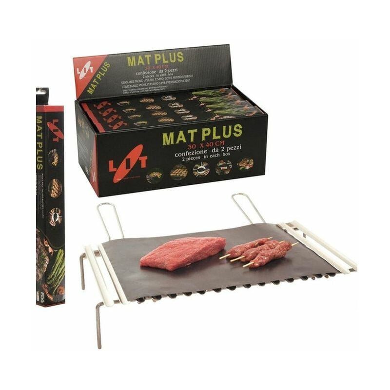 foto del prodotto tappetino antiaderente x bbq barbecue confezione 2 pz