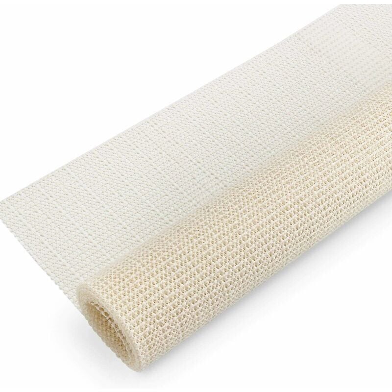 foto del prodotto tappetino antiscivolo, cuscinetto antiscivolo in varie dimensioni, facile da tagliare, facile da pulire beige, 100x160cm 